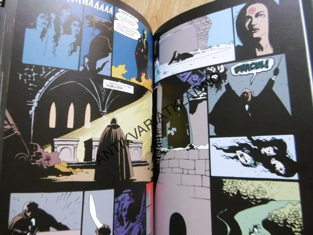 DRÁKULA, BRAM STOKER, MIKE MIGNOLA, KOMIKS, **an
