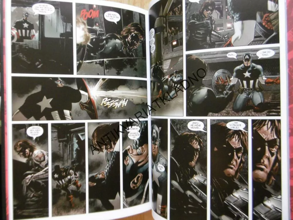 CAPTAIN AMERICA, KAPITÁN AMERICA,ZIMNÍ VOJÁK, 2., KOMIKS MARVEL 51.