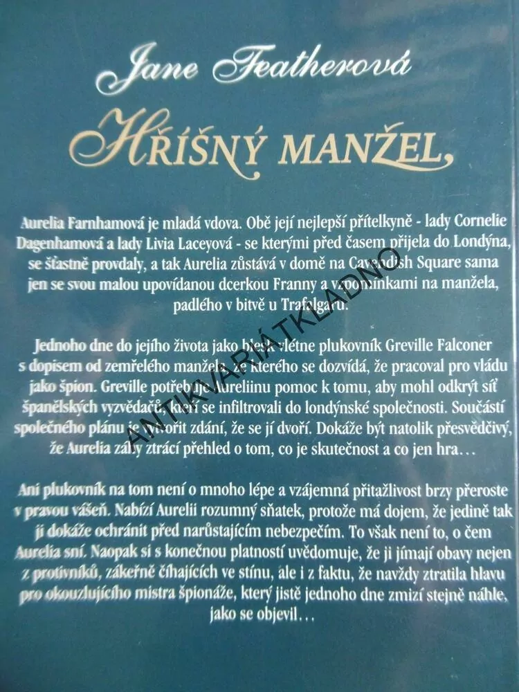 HŘÍŠNÝ MANŽEL, JANE FEATHEROVÁ