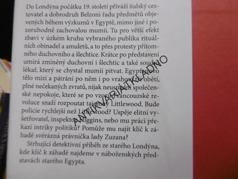 MUMIE PŘED SOUDEM, CHRISTIAN JACQ, **an