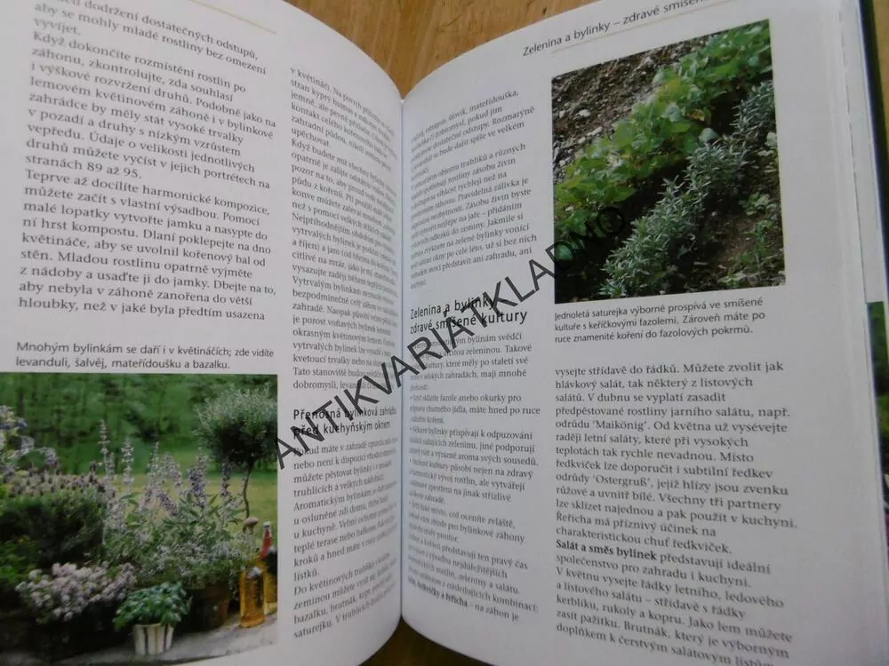 BIO ZAHRÁDKA, PĚSTOVÁNÍ BLÍZKÉ PŘÍRODĚ, MARIE-LUISE KREUTEROVÁ, **an