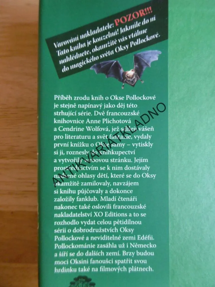 OKSA POLLOCKOVÁ, LES ZBLOUDILÝCH, KNIHA DRUHÁ, ANNE PLICHOTOVÁ, GENDRINE WOLFOVÁ, **an