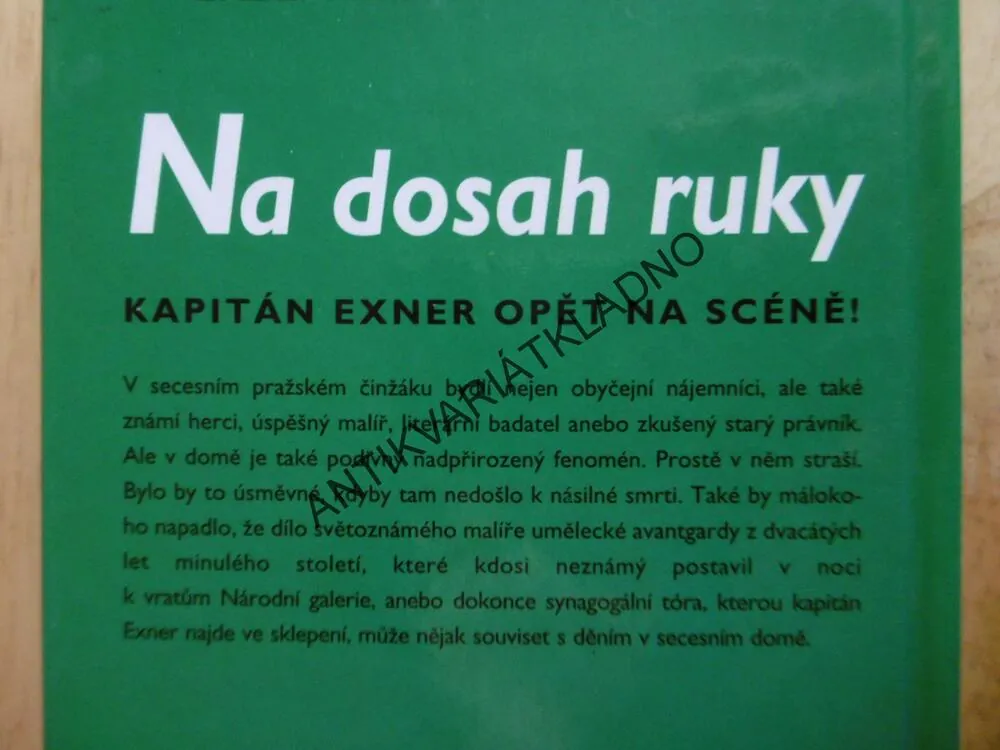 NA DOSAH RUKY, VÁCLAV ERBEN, **an