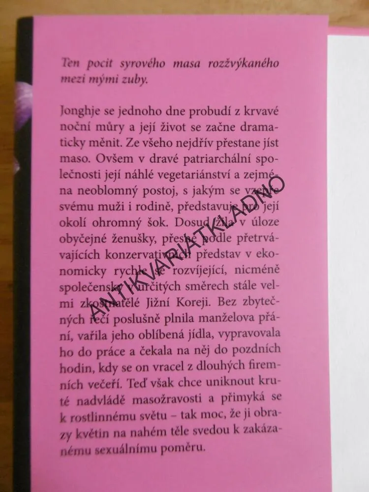 VEGETARIÁNKA, HAN KANG