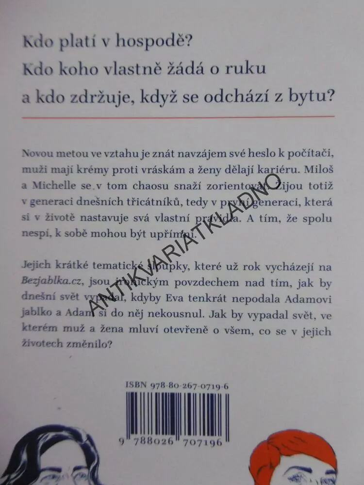 BEZ JABLKA, MILOŠ ŘÍHA, MICHELLE LOSEKOOT,
