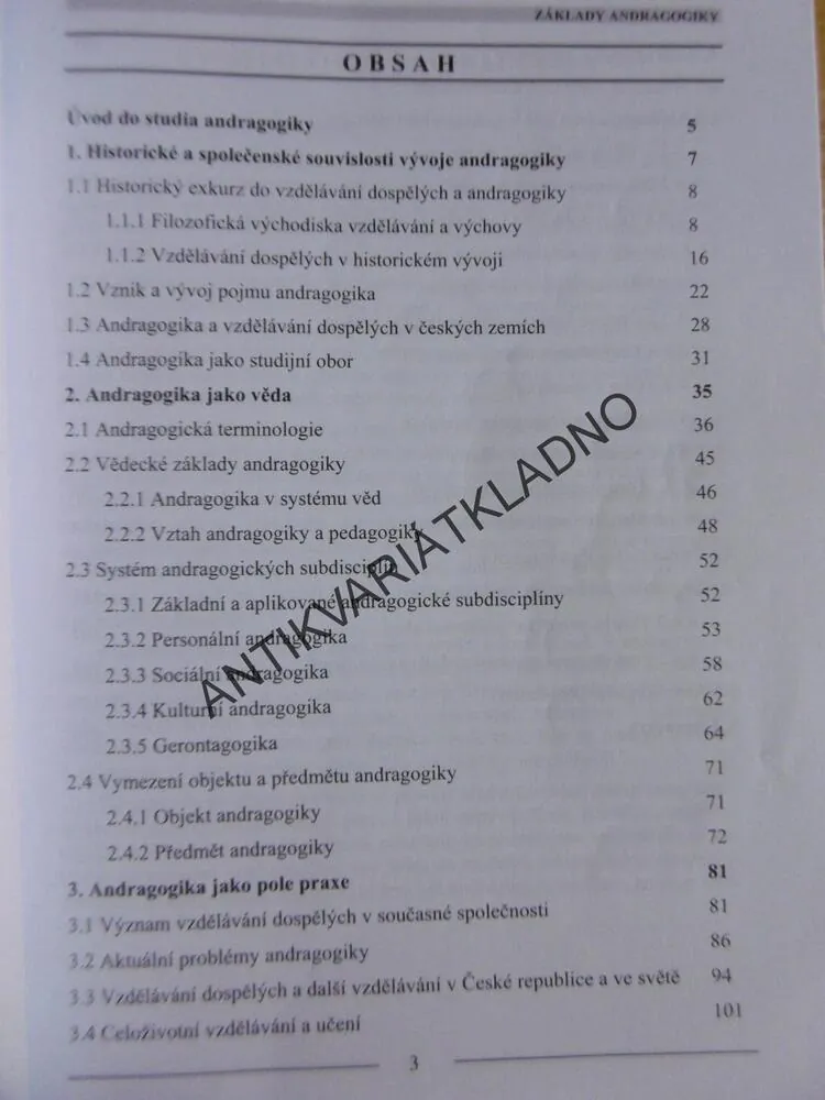 ZÁKLADY ANDRAGOGIKY, ZDENĚK PALÁN, TOMÁŠ LANGER