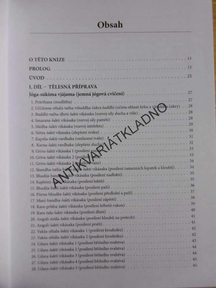 KLASICKÁ HATHAJÓGA, REINHARD GAMMENTHALER
