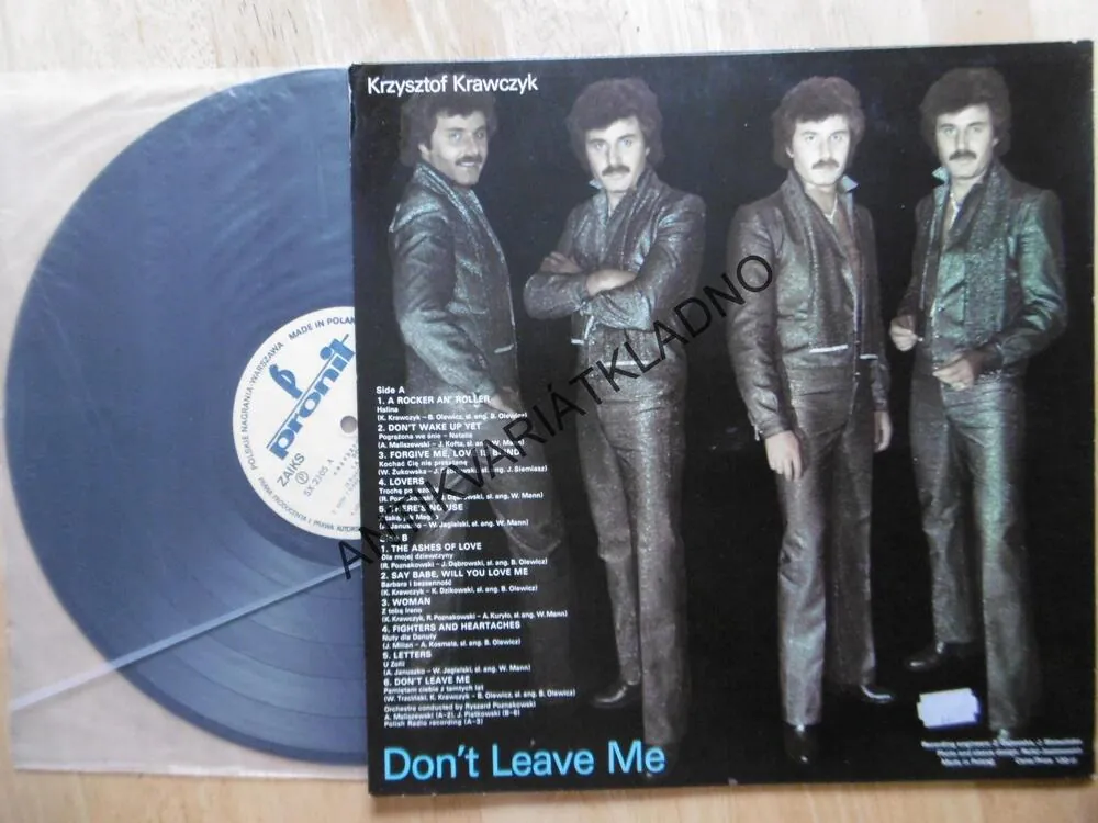 KRYSTOF, DON´T LEAVE ME