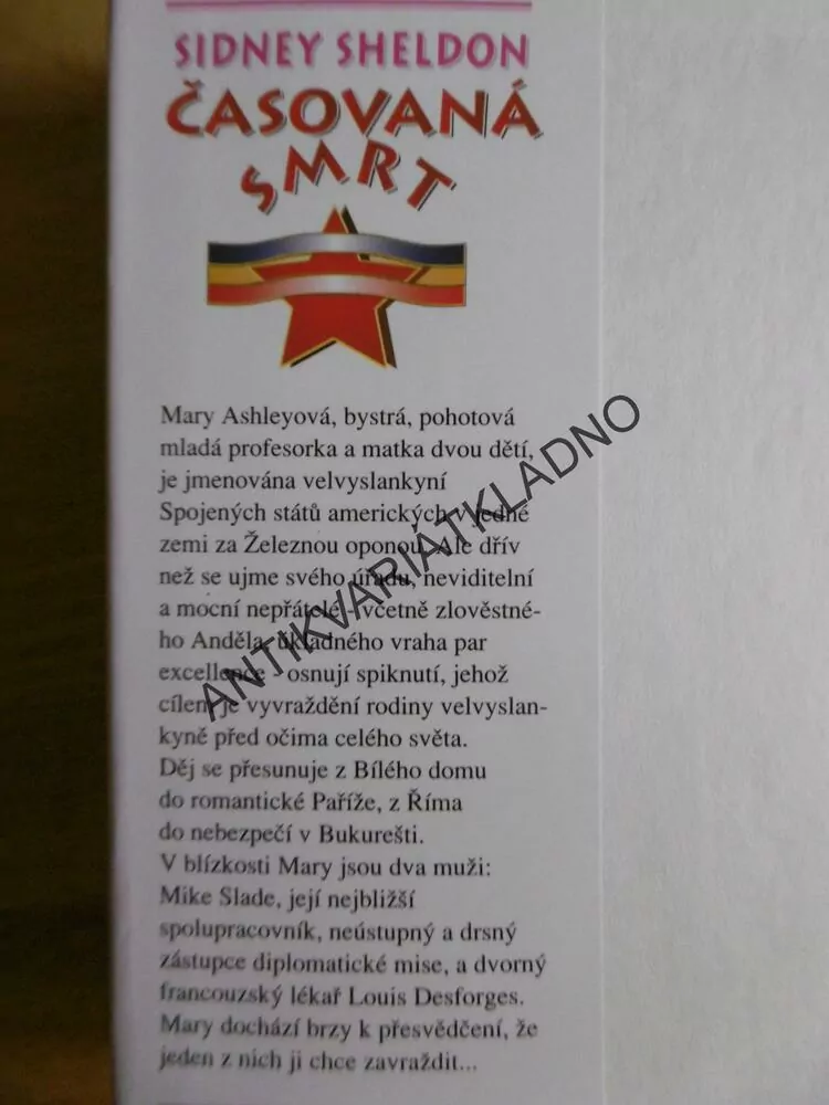 ČASOVANÁ SMRT, SIDNEY SHELDON, **an
