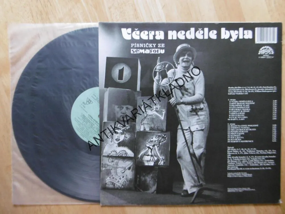 VČERA NEDĚLE BYLA. PÍSNIČKY ZE SEMAFORU, 1., JIŘÍ SUCHÝ, JIŘÍ ŠLITR