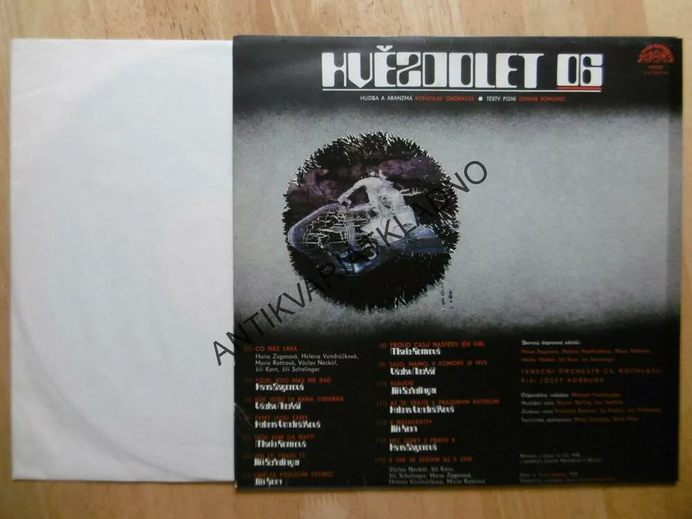 HVĚZDOLET 06, HANA ZAGOROVÁ, VÁCLAV NECKÁŘ, HELENA VONDRÁČKOVÁ, JIŘÍ KORN, ROTTROVÁ, SCHELINGER