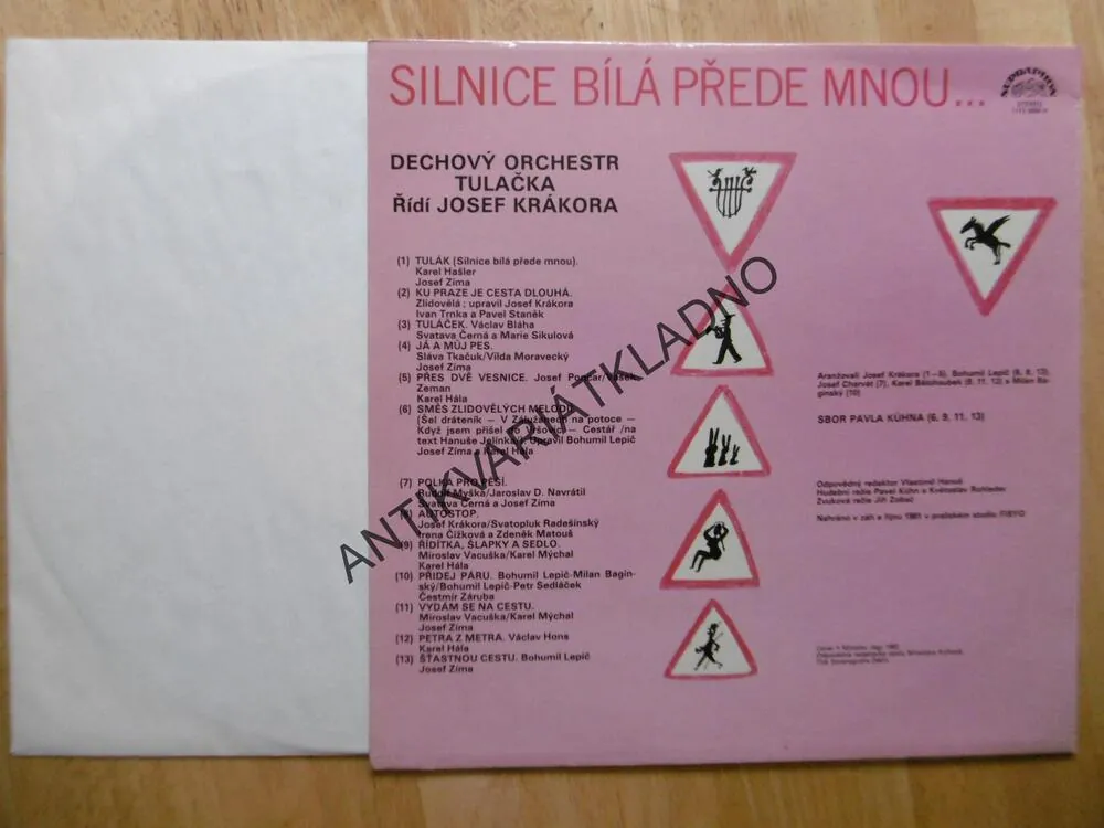 SILNICE BÍLÁ PŘEDE MNOU..., ZÍMA, HAŠLER, HÁLA, AJ.