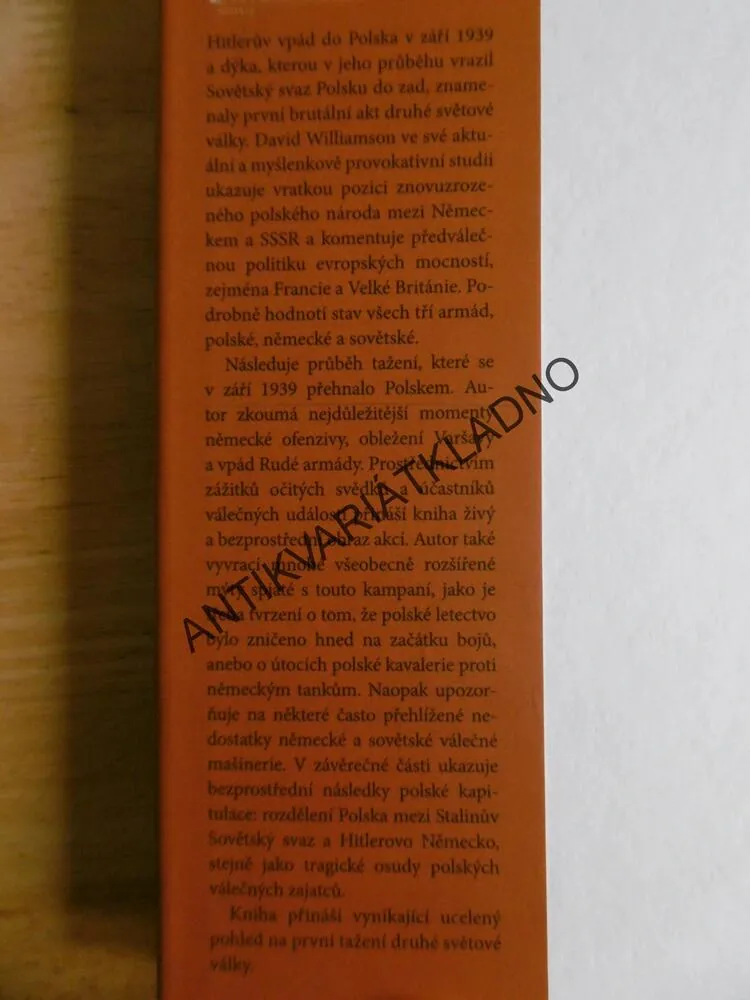 ZRAZENÉ POLSKO, DAVID G. WILLIAMSON, **an