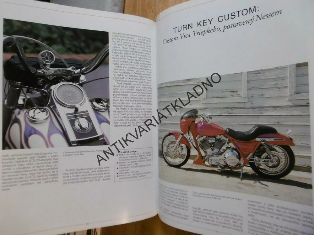 HARLEY-DAVIDSON AMERICKÁ LEGENDA, MOTOCYKL, **an