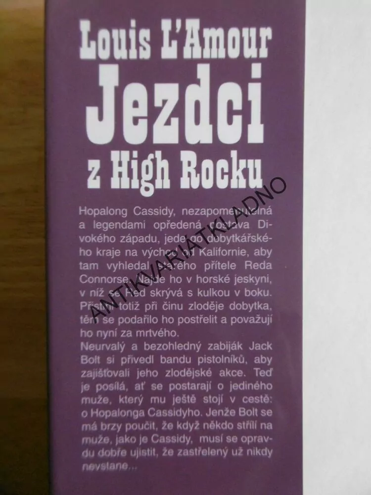 JEZDCI Z HIGH ROCKU, LOUIS L´AMOUR, **an