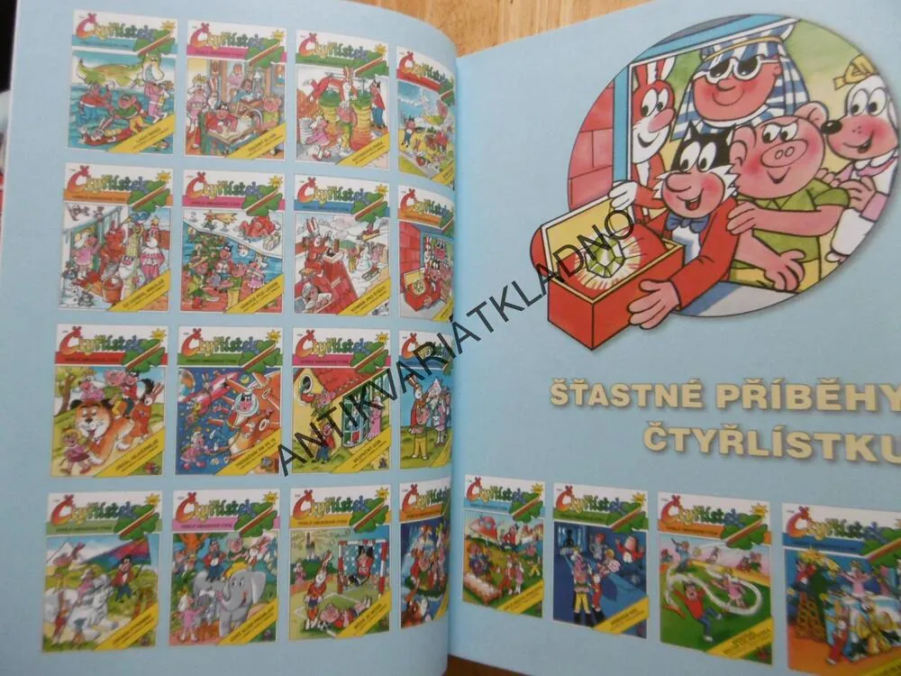 ŠŤASTNÉ PŘÍBĚHY ČTYŘLÍSTKŮ 12. VELKÁ KNIHA, 1995-1996, ŠTÍPLOVÁ, NĚMEČEK