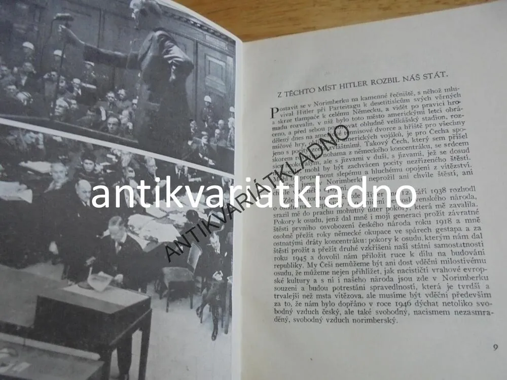 ŽALUJEME V NORIMBERKU,HERBEN, NACISTICKÉ ZLOČINY