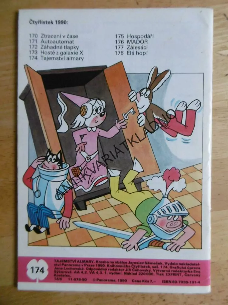 ČTYŘLÍSTEK 174 - TAJEMSTVÍ ALMARY