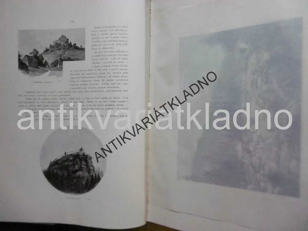 ČECHY, DÍL XII. SEVERNÍ ČECHY, ALOIS JIRÁSEK, LIEBSCHER, J.OTTO