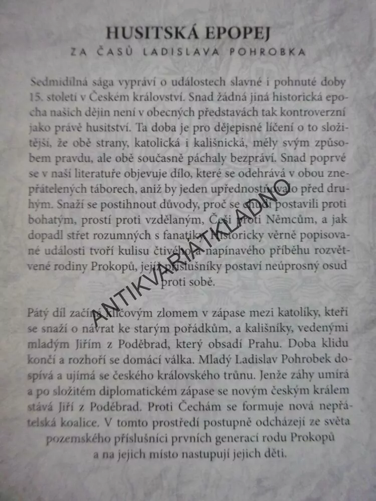 HUSITSKÁ EPOPEJ,5., VLASTIMIL VONDRUŠKA, **an
