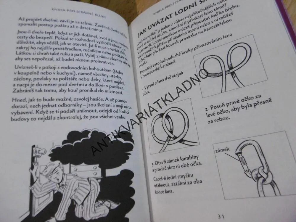 KNIHA PRO SPRÁVNÉ KLUKY, **an