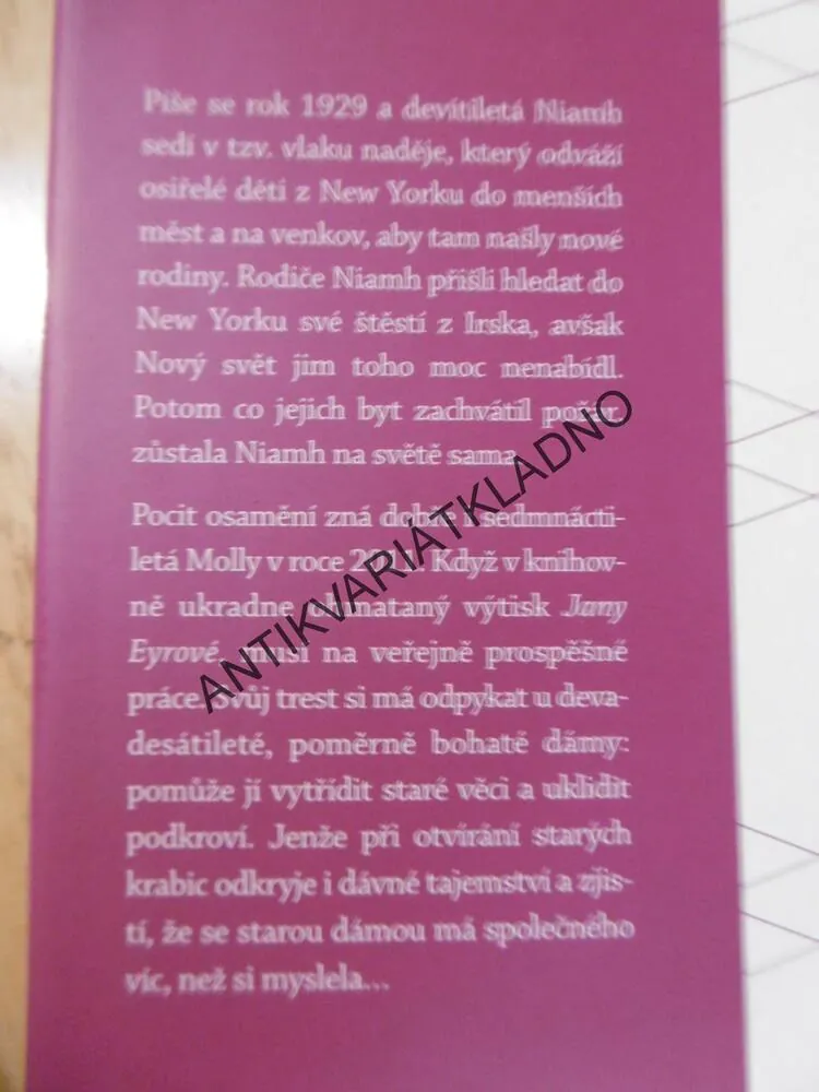 VLAK NADĚJE, CHRISTIN BAKER KLINEOVÁ, **an