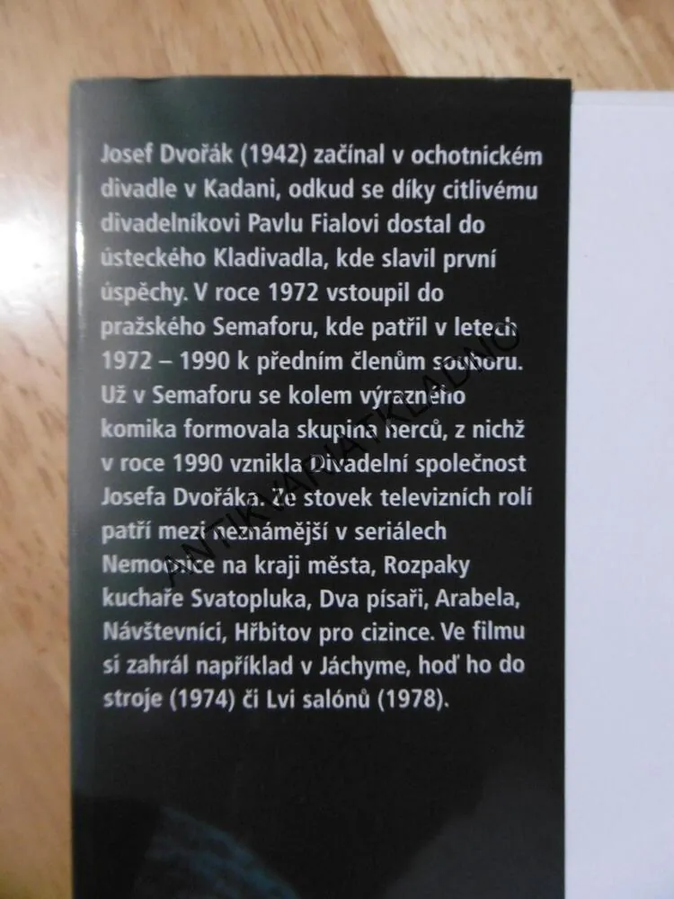 VZPOMÍNÁNÍ, JOSEF DVOŘÁK, MARIE FORMÁČKOVÁ, **an