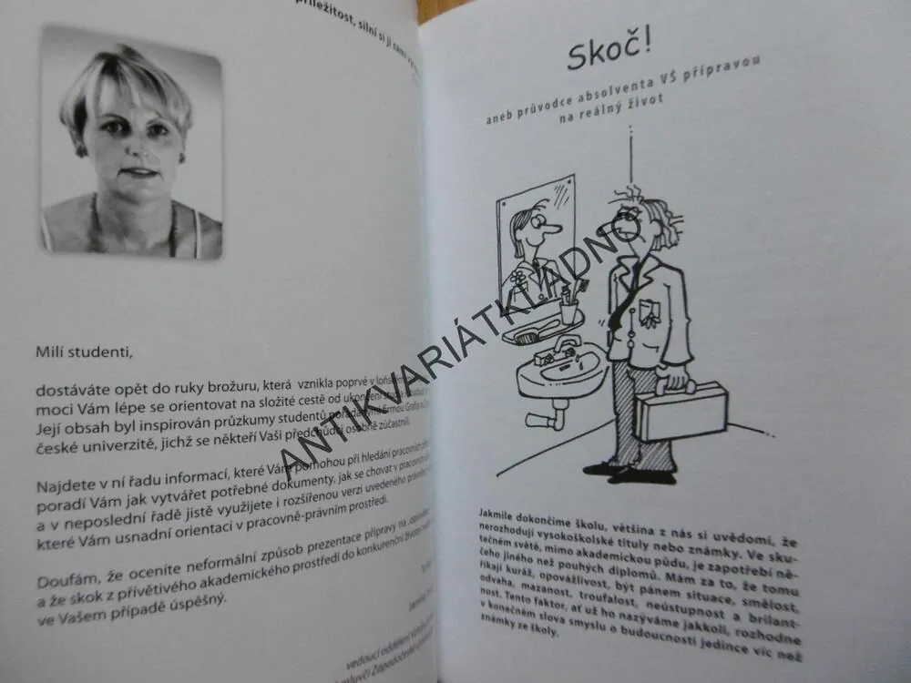 SKOČ! ANEB PRŮVODCE ABSOLVENTA VŠ PŘÍPRAVOU NA REÁLNÝ ŽIVOT