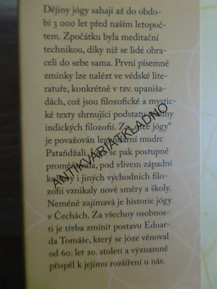 DĚJINY JÓGY, VOJTĚCH STEINER, OLDŘICH KULHÁNEK, JÓGA, 