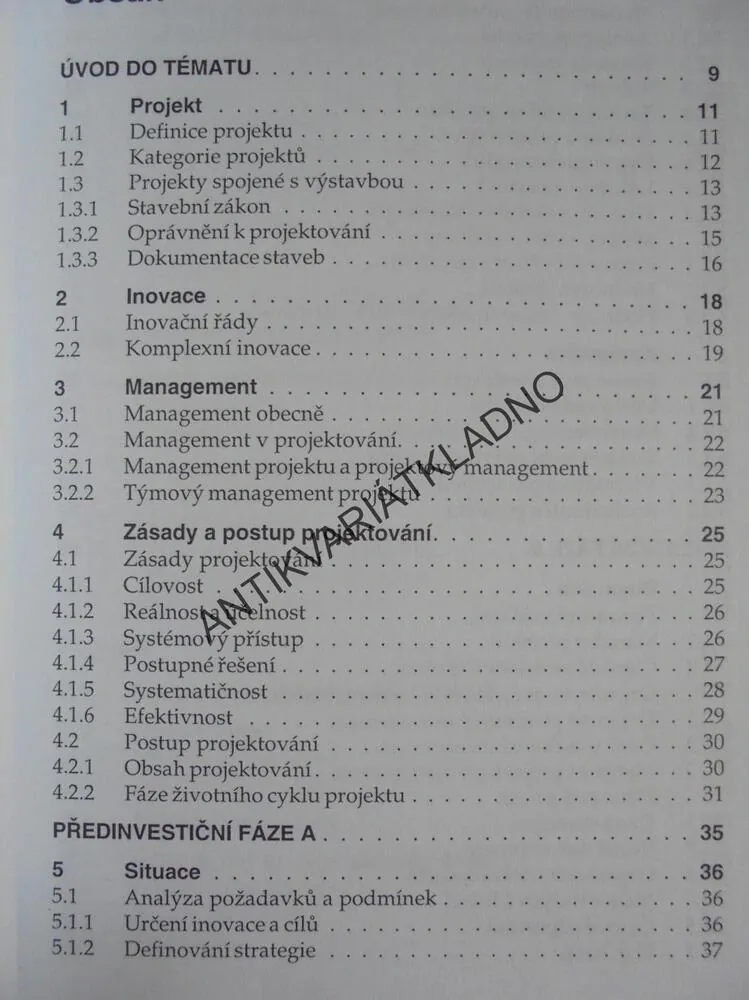 PROJEKTOVÝ MANAGEMENT, VLADIMÍR NĚMEC,