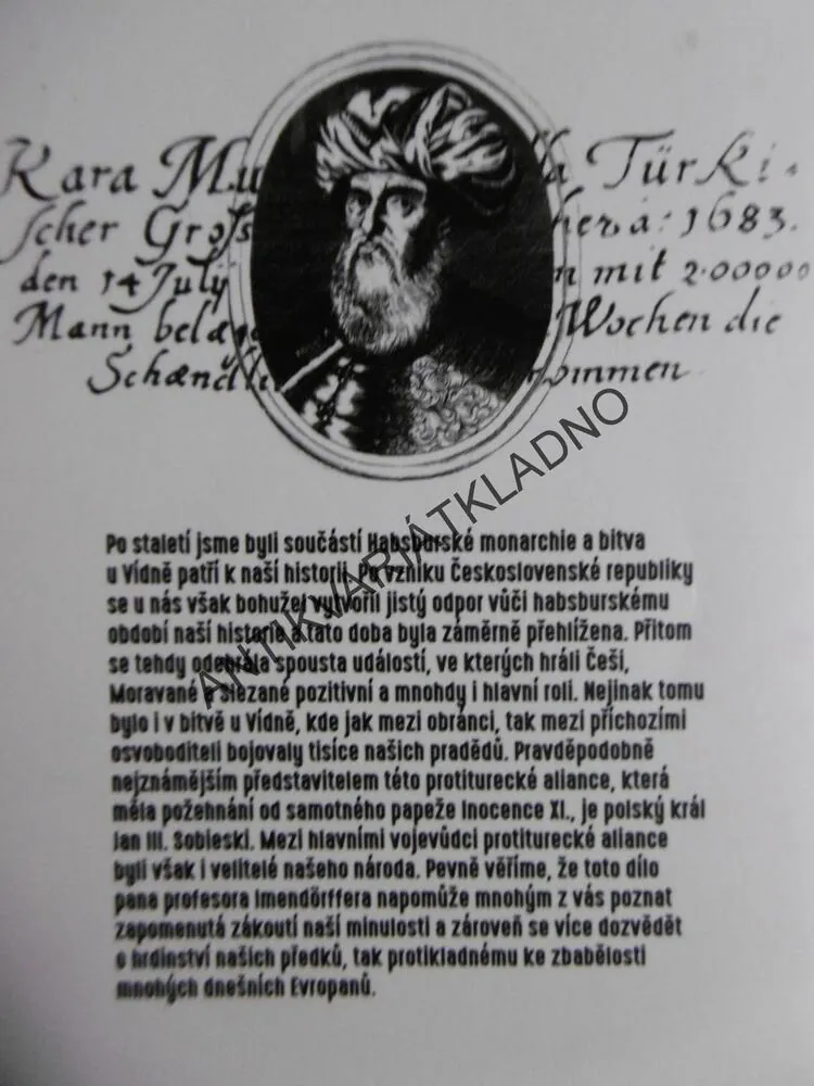 OBRANA VÍDNĚ PŘI OBLÉHÁNÍ TURKY 1683, BENNO IMENDORFFER