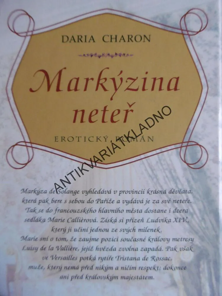 MARKÝZINA NETEŘ, DARIA CHARON