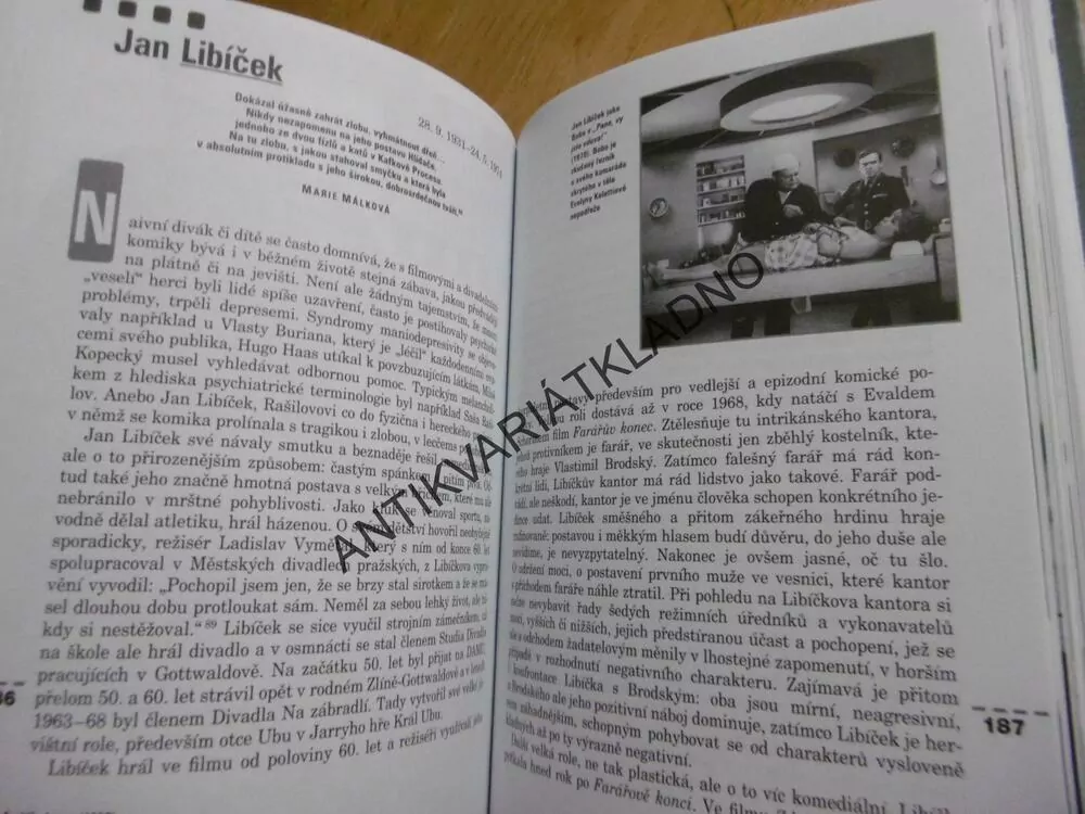77 ČESKÝCH FILMOVÝCH KOMIKŮ, ANDREJ HALADA, **an