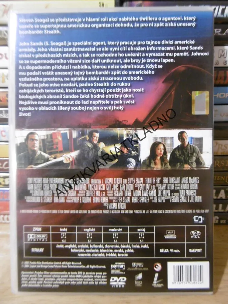 LÉTAJÍCÍ ZABIJÁK, PLÁN LETU ZA SVOBODOU, DVD FILM