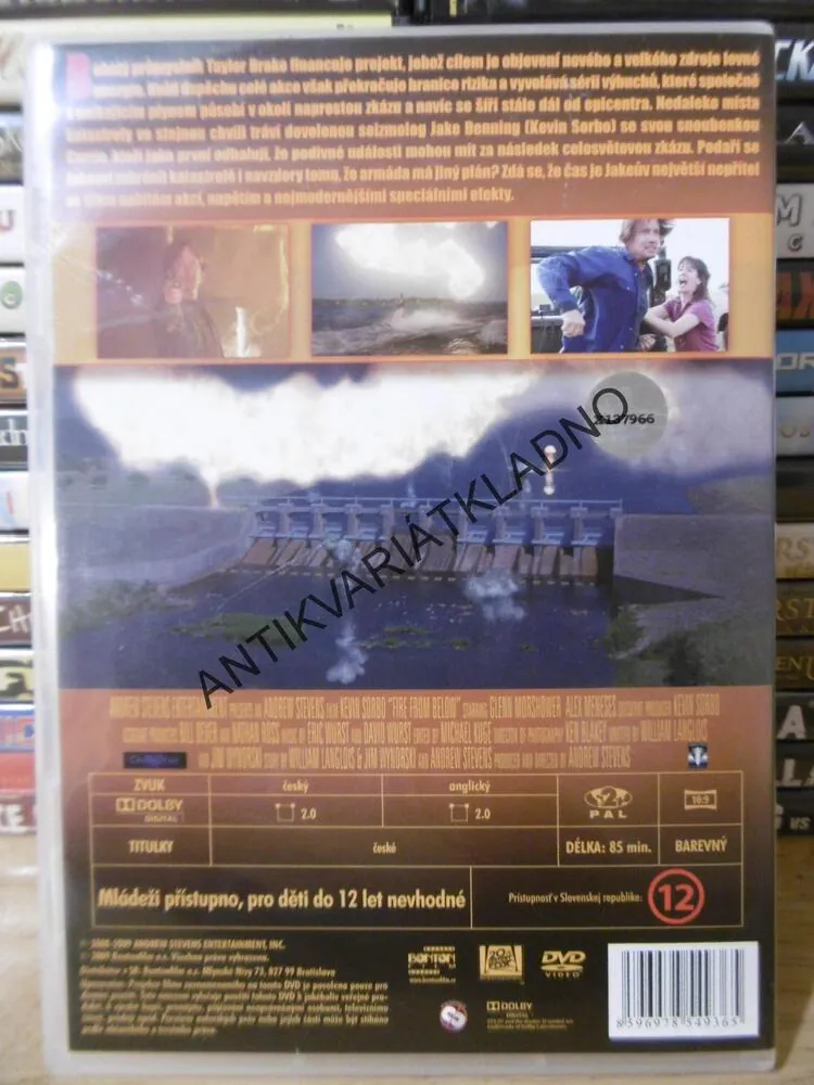 SMRTÍCÍ EXPLOZE, KEVIN SORBO, DVD FILM