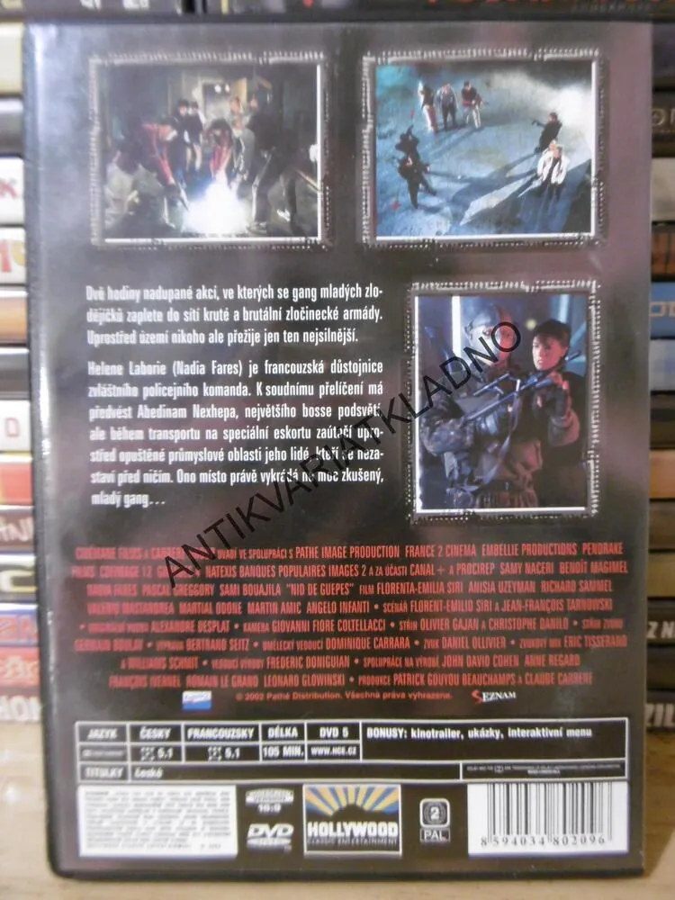 VOSÍ HNÍZDO, DVD FILM 