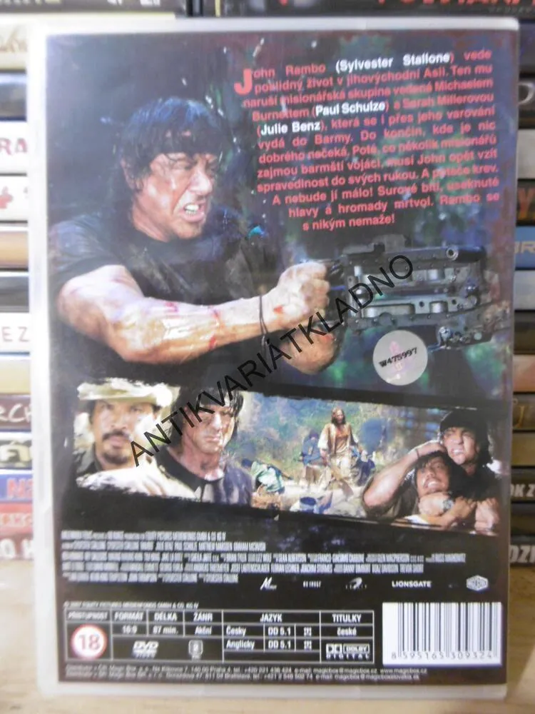 RAMBO, DVD FILM 
