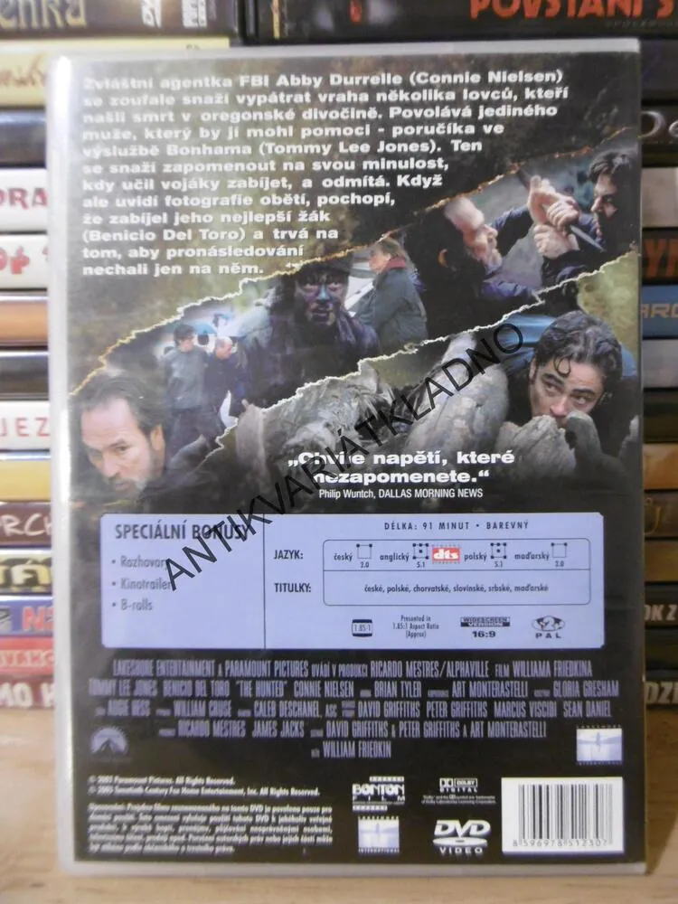 ŠTVANEC A JEHO LOVEC, DVD FILM 