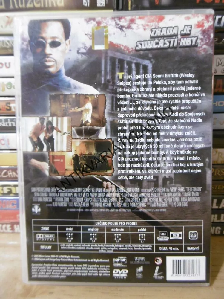 DETONATOR, DVD FILM 