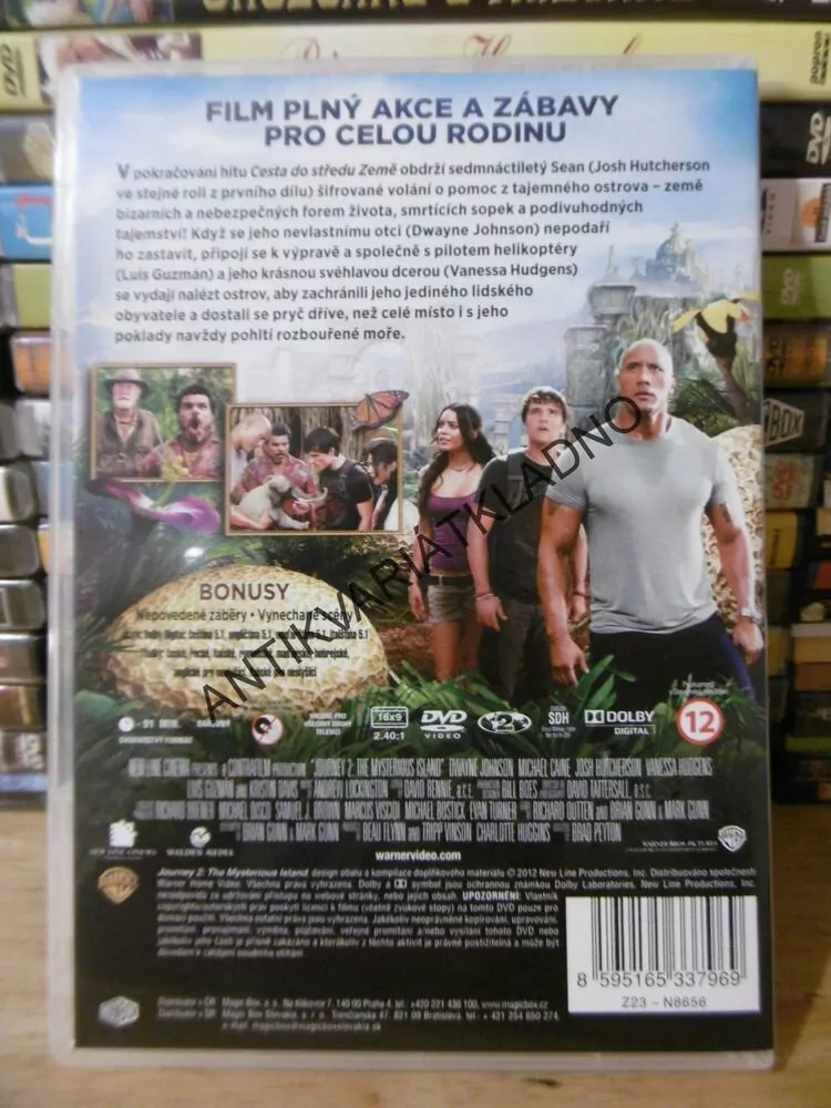 CESTA NA TAJUPLNÝ OSTROV 2., DVD FILM