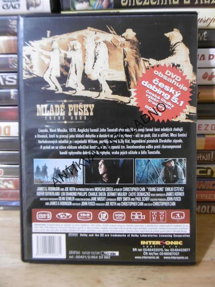 MLADÉ PUŠKY, DVD FILM