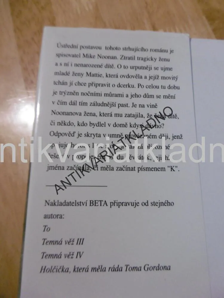 PYTEL KOSTÍ, STEPHEN KING, **an