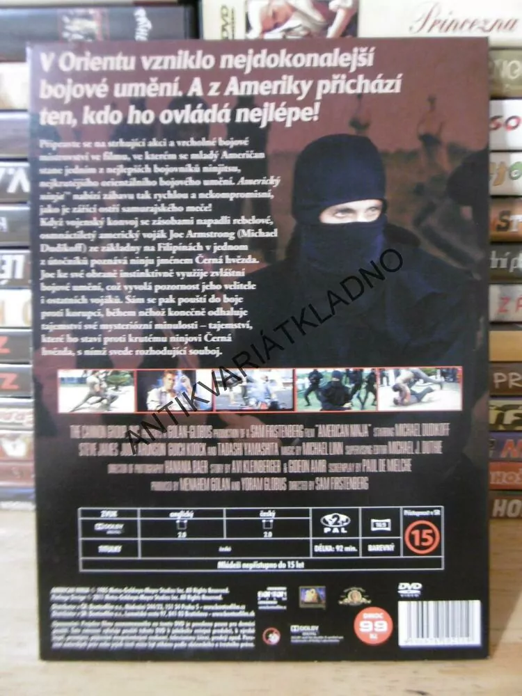 AMERICKÝ NINJA, DVD FILM 
