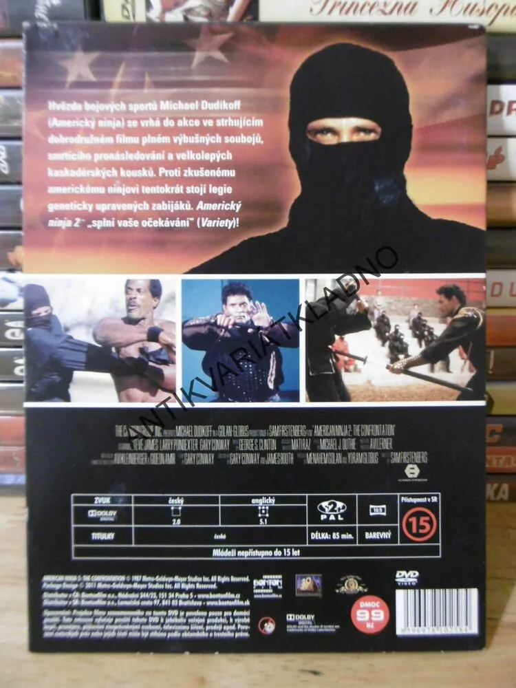 AMERICKÝ NINJA 2., DVD FILM 