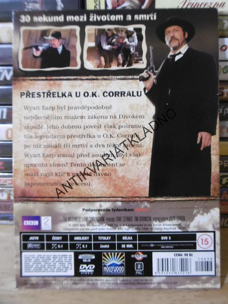 LEGENDY DIVOKÉHO ZÁPADU, DVD FILM 