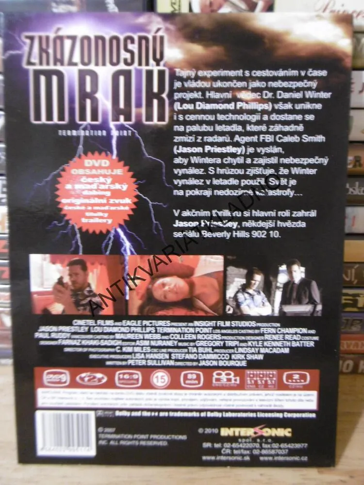 ZKÁZONOSNÝ MRAK, DVD FILM 