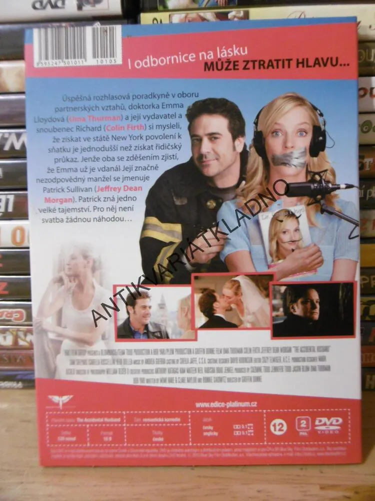 VDANÁ SNOUBENKA, UMA THURMAN, DVD FILM