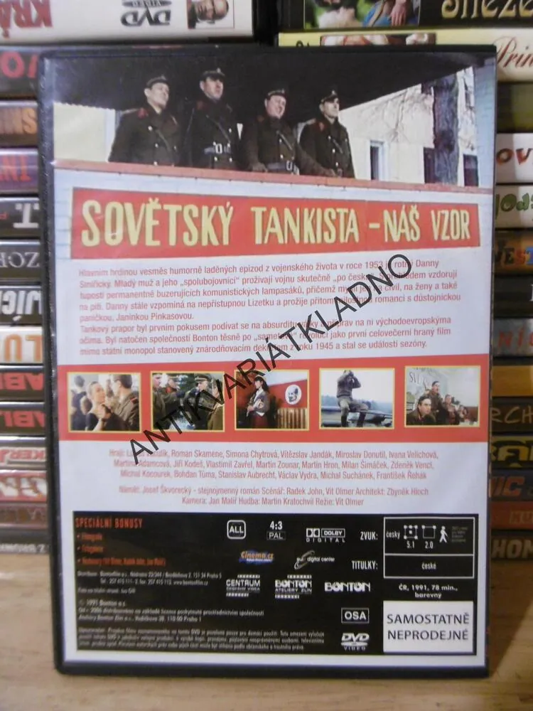 TANKOVÝ PRAPOR, DVD FILM