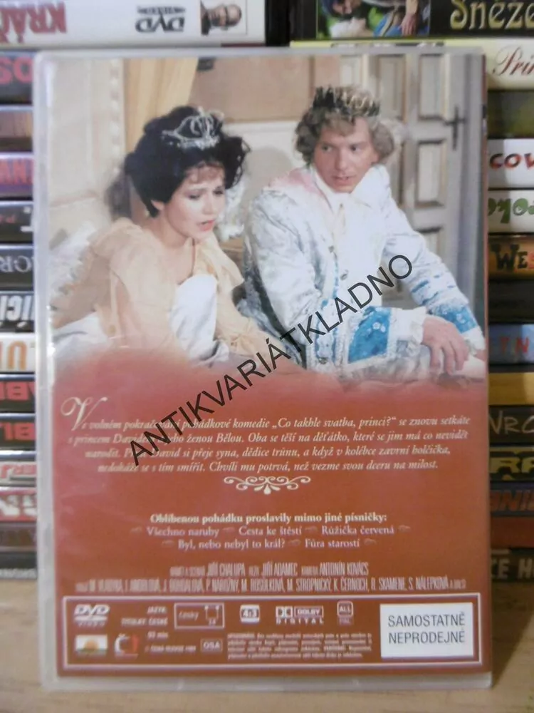 AŤ PŘILETÍ ČÁP, KRÁLOVNO!, DVD FILM