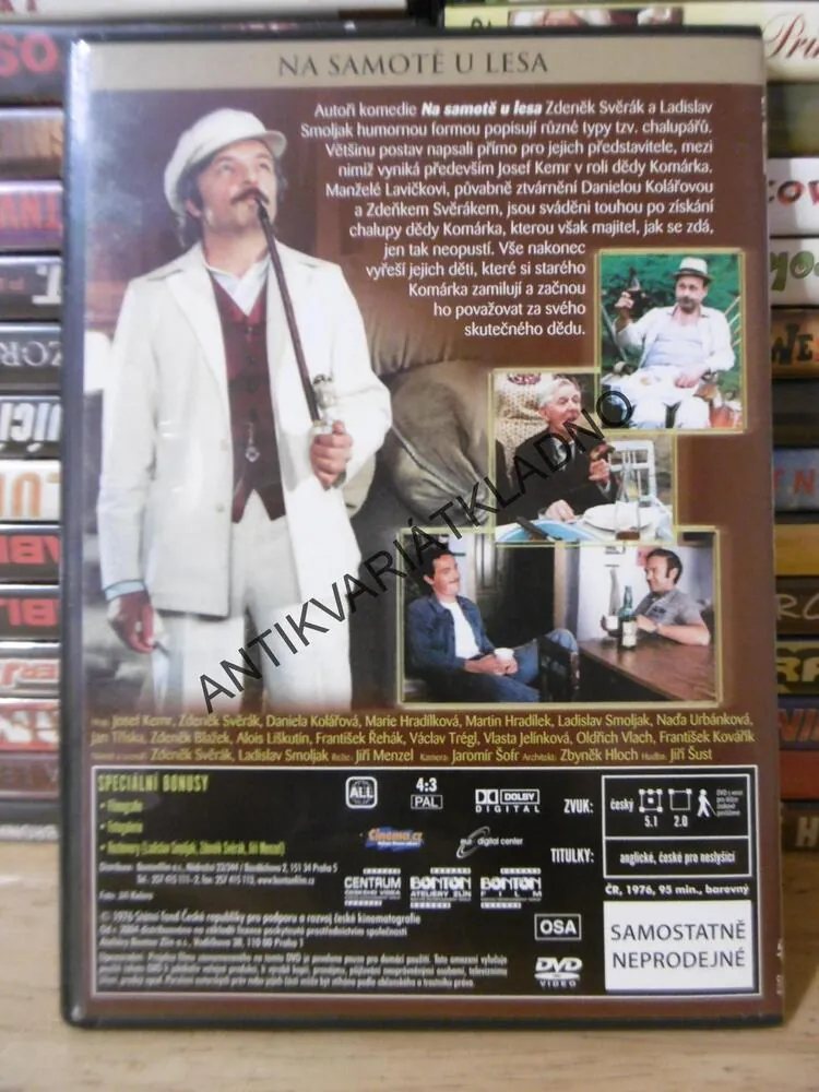NA SAMOTĚ U LESA, DVD FILM 